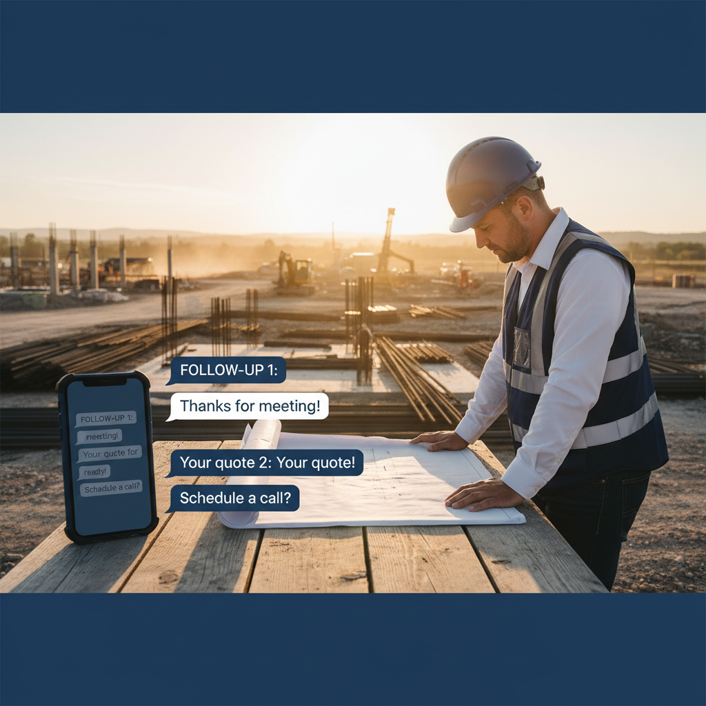 Automated Follow-Up for Ghosted Construction Bids: How Contractors Stop Losing Jobs to Slow Response